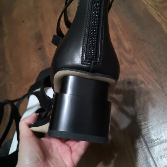 NEW Franco Sarto Women's Korie Strappy Gladiator Heeled Sandal Black Size 10M - Picture 8 of 9